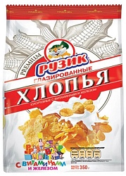 КУКУРУЗНЫЕ ХЛОПЬЯ РУЗИК 350 ГР