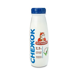 БЗМЖ СНЕЖОК ПЕСТРАВКА 2,5% 270ГР