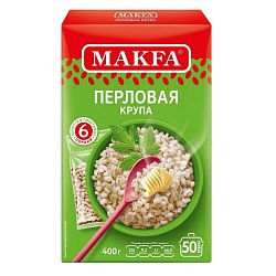 КРУПА ПЕРЛОВА МАКФА 5*80ГР