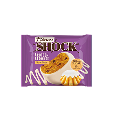 БРАУНИ ФИТНЕСШОК РОМОВАЯ БАБА ГЛАЗИРОВАННЫЙ 50ГР