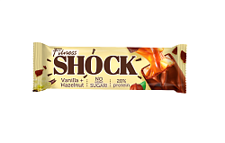 БАТОНЧИК ФИТНЕСШОК ГЛАЗИРОВАННЫЙ ХРУСТЯЩИЙ ФУНДУК 50ГР