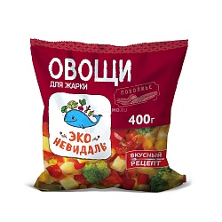 Овощи Эко-невидаль для жарки замороженные 400г