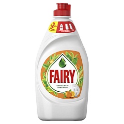 Средство для мытья посуды Fairy Апельсин и лимоннник, 450 мл