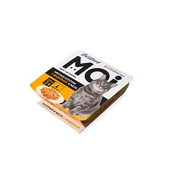 КОРМ MOI ДЛЯ СТЕРИЛИЗОВАННЫХ КОШЕК МЯСНЫЕ КУСОЧКИ С ИНДЕЙКОЙ В ЖЕЛЕ ЛАМИСТЕР 100 ГР