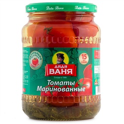 ТОМАТЫ ДЯДЯ ВАНЯ МАРИНОВАННЫЕ 680ГР