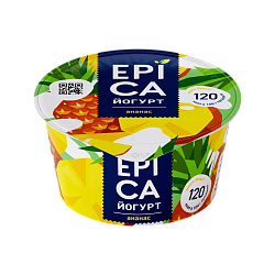 ЙОГУРТ EPICA АНАНАС БЗМЖ,130Г