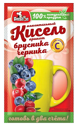 КИСЕЛЬ БРУСНИКА/ЧЕРНИКА М/П ПРЕСТОН 30Г