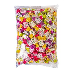 Конфеты жевательные ФрутСтори вкус малина, лимон, ананас, смородина, 1 кг