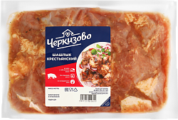 ШАШЛЫК ЧЕРКИЗОВО КРЕСТЬЯНСКИЙ СВИНОЙ ОХЛ В/У /ВЕС