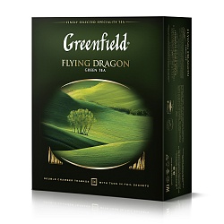 ГРИНФИЛД ФЛАИНГ ДРАГОН (2ГX100) ЧАЙ ПАК.ЗЕЛ.