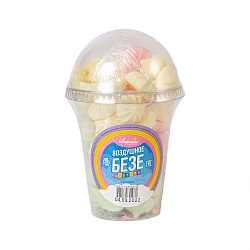 Воздушное безе цветное полуфабрикат 50гр Лиронас