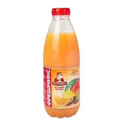 НАПИТОК СЫВОРОТОЧНЫЙ ПЕСТРАВКА С СОКОМ МУЛЬТИФРУКТ 900ГР ПЭТ