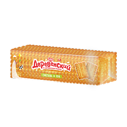КРЕКЕР СЛАДКАЯ СЛОБОДА ДЕРЕВЕНСКИЙ СМЕТАНА И ЛУК 380ГР