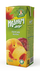 НЕКТАР ИВАНЫЧ 0,2Л ЯБЛОКО/ПЕРСИК Т/П