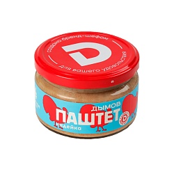 ПАШТЕТ ДЫМОВ ПЕЧЕНОЧНЫЙ СО ВКУСОМ МЯСА ИНДЕЙКИ "ИНДЕЙКА" 200Г