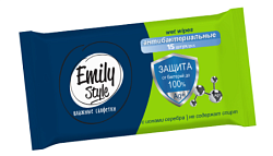 ВЛАЖНЫЕ САЛФЕТКИ АНТИБАКТЕРИАЛЬНЫЙ ПРОМО EMILY STYLE 15ШТ.