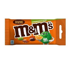 ДРАЖЕ М*М С АПЕЛЬСИНОМ 45ГР