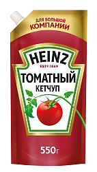 КЕТЧУП ХАЙНЦ ТОМАТНЫЙ 550Г Д/П
