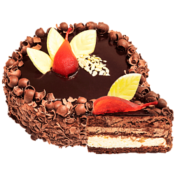 ТОРТ БКК ШОКОЛАДНАЯ ГРУША 750ГР