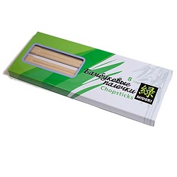 ПАЛОЧКИ БАМБУКОВЫЕ МИДОРИ 21СМ (8ШТ)
