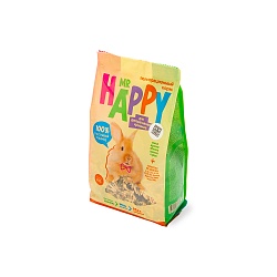 КОРМ MR HAPPY СУХОЙ ДЛЯ ДЕКОРАТИВНЫХ КРОЛИКОВ 400ГР