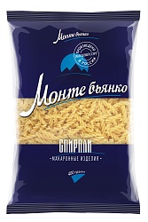 МАКАРОННЫЕ ИЗДЕЛИЯ В/С МОНТЕ БЬЯНКО № 266 СПИРАЛИ 4КГ