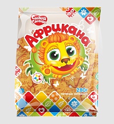 ПЕЧЕНЬЕ СЛАДКАЯ СЛОБОДА АФРИКАНА 280ГР