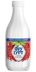 НАПИТОК КИСЛОМОЛОЧНЫЙ ФРУГУРТ КЛУБНИКА 1% 930Г ПЭТ