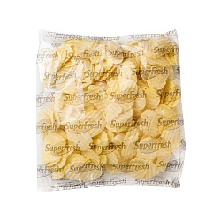 КАРТОФЕЛЬ ФРИ SUPER FRESH ФИГУРНАЯ НАРЕЗКА (ЧИПСЫ РИФЛ) ЗАМ 1КГ