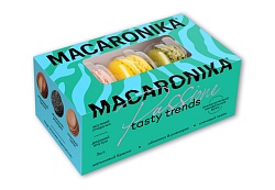 ПИРОЖНЫЕ MACARONIKA НАБОР ГУРМЕ 3.1 3ШТ