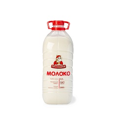 БЗМЖ МОЛОКО ПЕСТРАВКА 3,2% 2000ГР ПЭТ